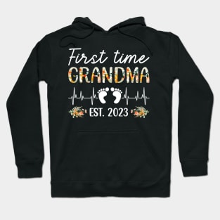 First time grandma 2023 Hoodie